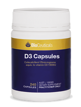 BioCeuticals D3 Capsules 240 Soft Capsules
